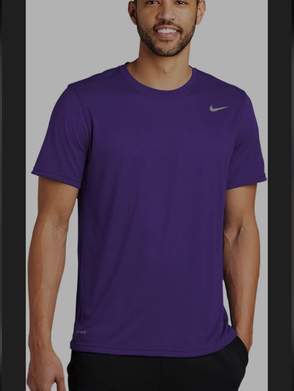 Nike Purple Dri Fit Tee XXL